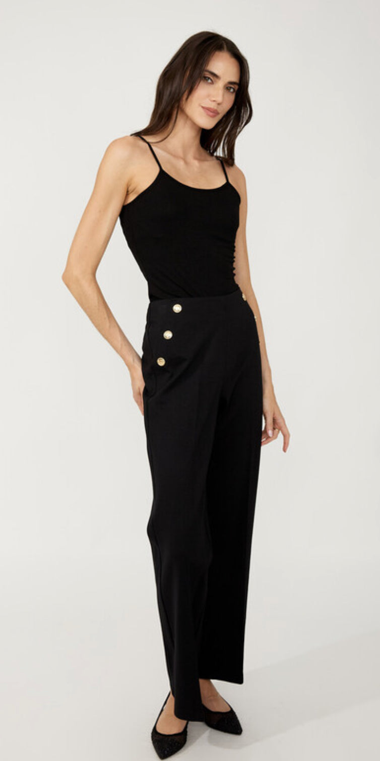 Frank Lyman Knit Pants with Buttons