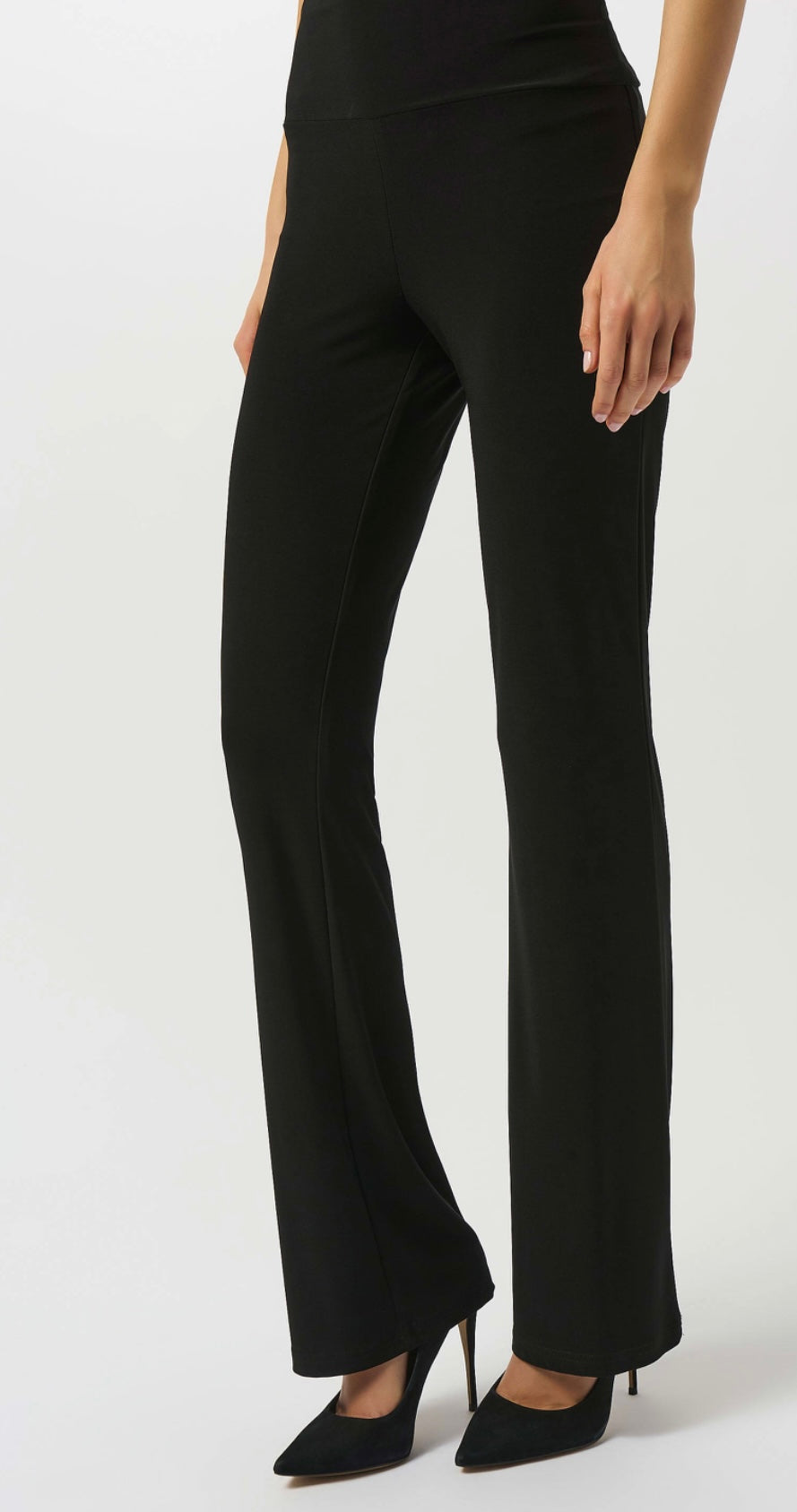 Joseph Ribkoff Silky Knit Flared Pull-On Pants
