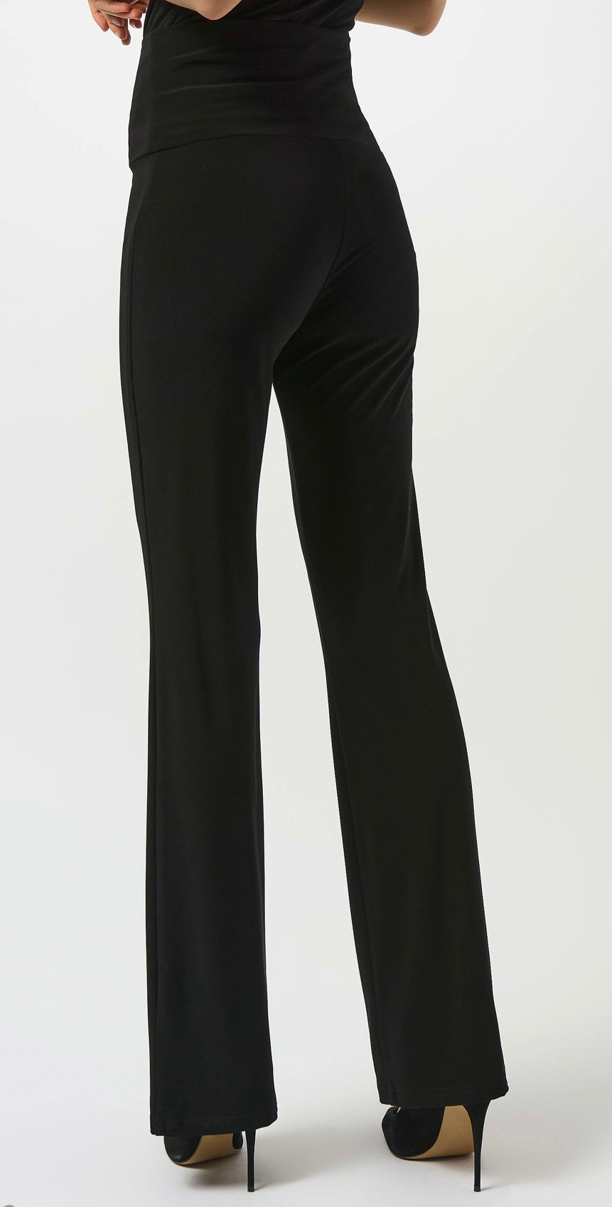 Joseph Ribkoff Silky Knit Flared Pull-On Pants