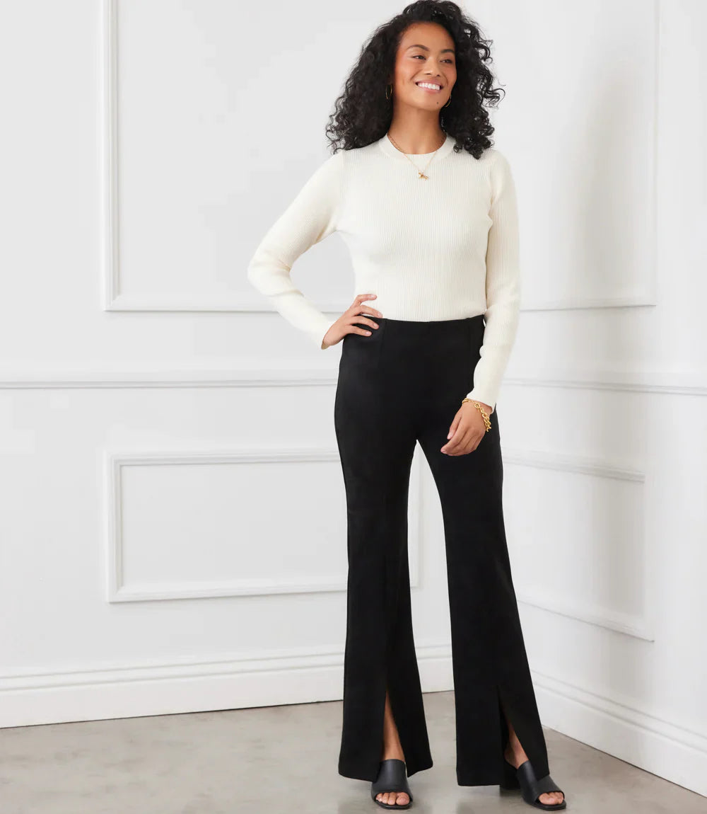 Karen Kane Faux Suede Pant