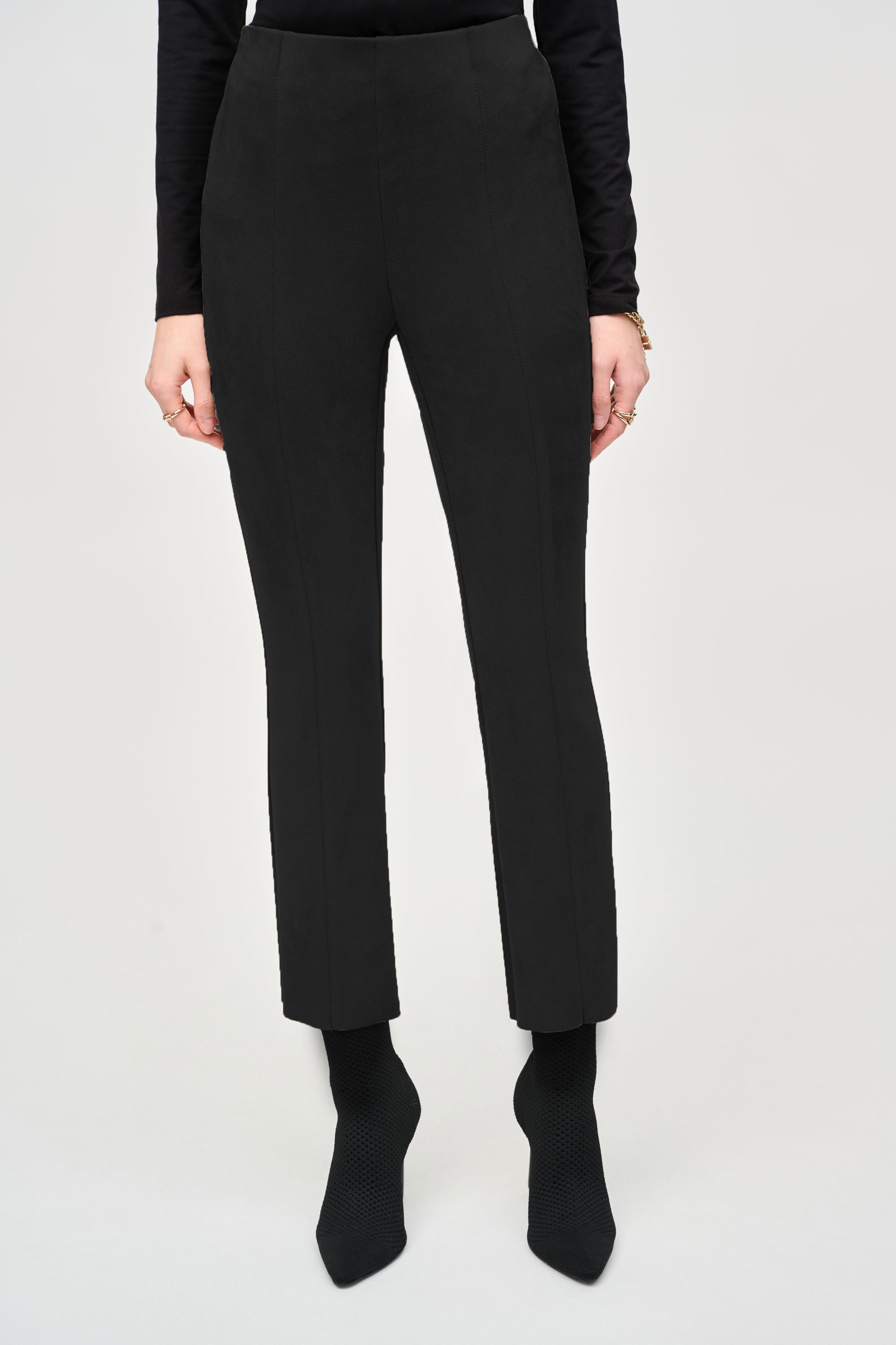 Joseph Ribkoff Scuba Suede Flared Pant