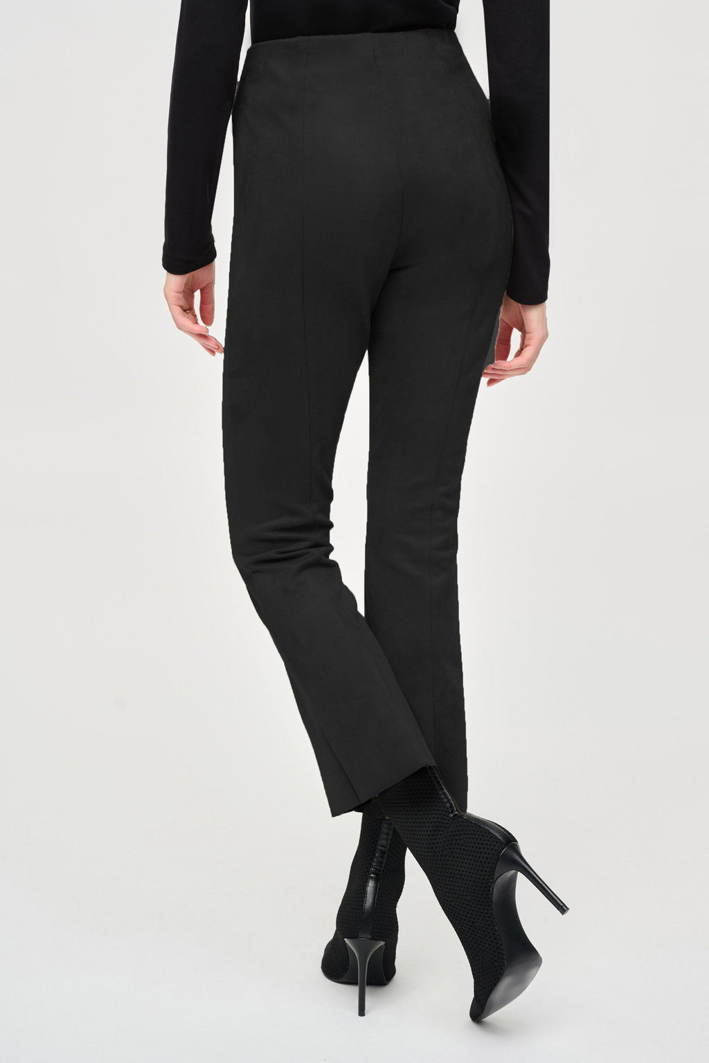Joseph Ribkoff Scuba Suede Flared Pant